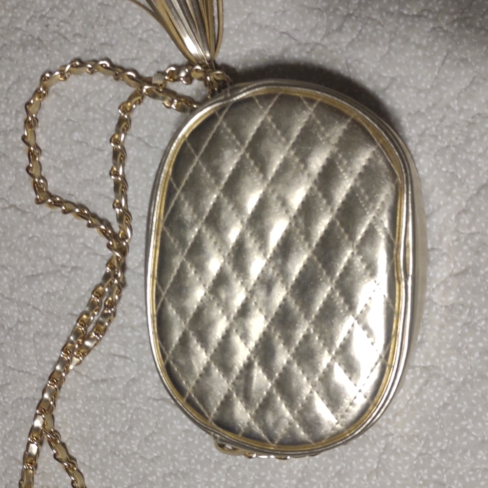 Shiny goldish purse by chateau